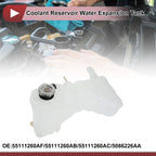 Coolant Expansion Overflow Tank with Cap No. 55111260AF for Dodge Challenger (2015–2023)