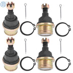Set of 4 Upper & Lower Ball Joints for Honda Foreman Rubicon 500 (2001–2023)
