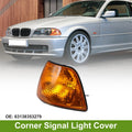 1Pc Left Corner Signal Light Cover for BMW 3 Series (1992–1998) No. 63138353279