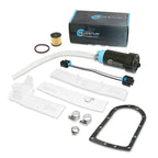 QFS Fuel Pump + Tank Seal + Strainer for Harley Davidson FLD FXD (2004–2017) 75218-04D