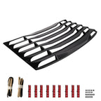 Rear Windshield Louver for Camaro (2016–2024) Matte Black Plastic Cover