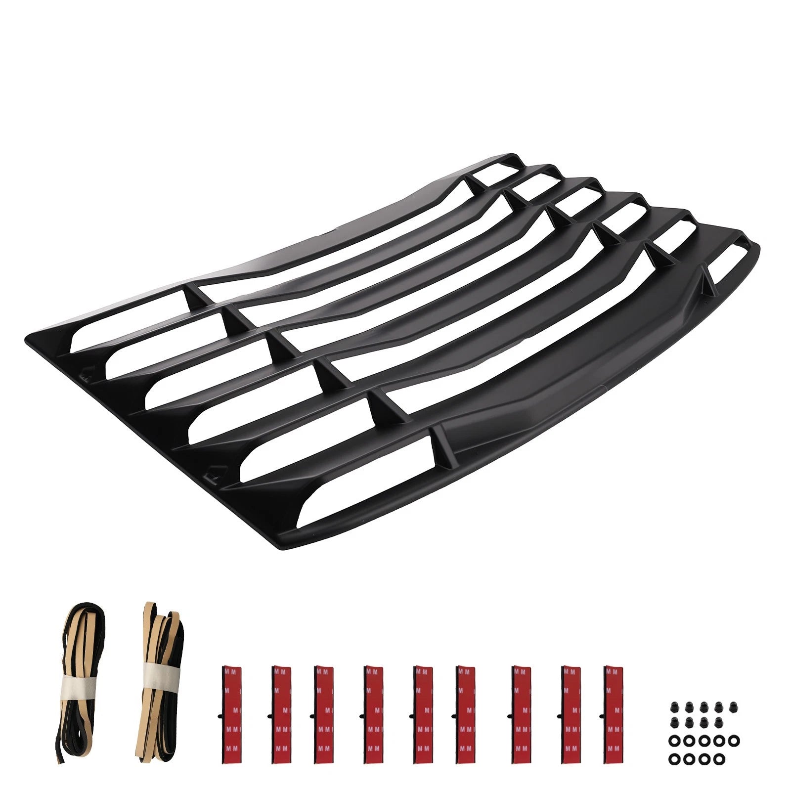 Rear Windshield Louver for Camaro (2016–2024) Matte Black Plastic Cover
