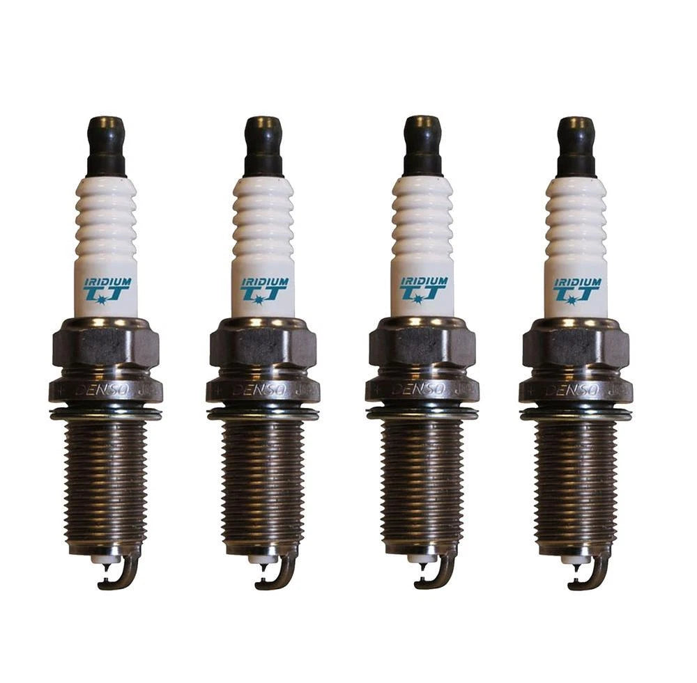 Set of 4 Denso Iridium TT Spark Plugs Gap 0.040 for Toyota Dodge Hyundai Jeep