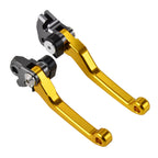 CNC Pivot Brake & Clutch Levers Set for Suzuki RM65 (2003–2005)