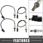 Set of 4 O2 Oxygen Sensors for Honda Odyssey (2011–2013) V6 3.5L