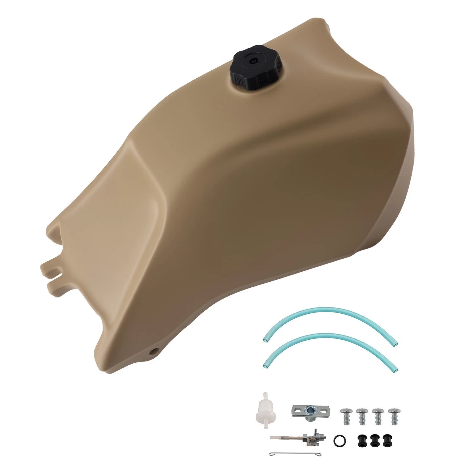 Fuel Tank w/ Cap & Petcock for Honda FourTrax 300 TRX300/TRX300FW (1988–2000)
