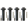 Set of 4 Bosch Double Platinum Spark Plugs & Denso Ignition Coil Boot Kit for Vue 2.2L L4 (2002–2004)