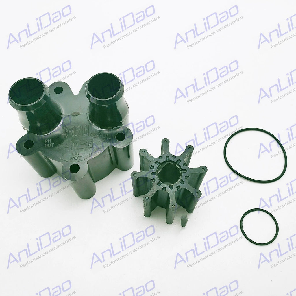 Water Pump Impeller Kit for Mercury Mercruiser Bravo (18-3150, 46-807151A14)