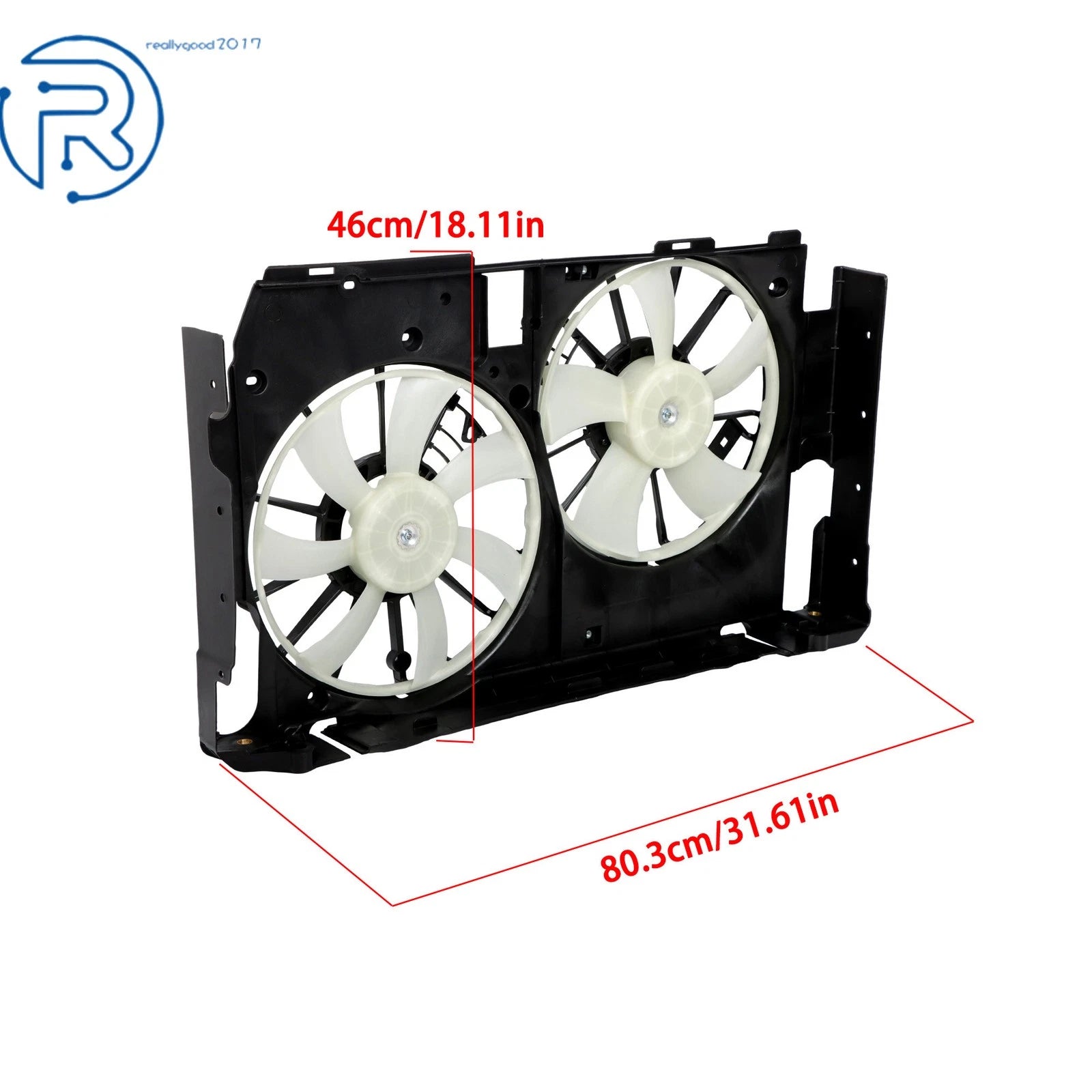 Radiator Cooling Fan Assembly for Lexus IS350, Toyota RAV4 (2006–2012)
