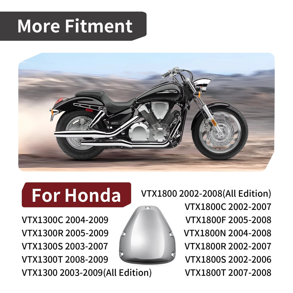 Air Cleaner Box Cover for Honda VTX1300 (2003–2009) VTX1800 (2002–2008)