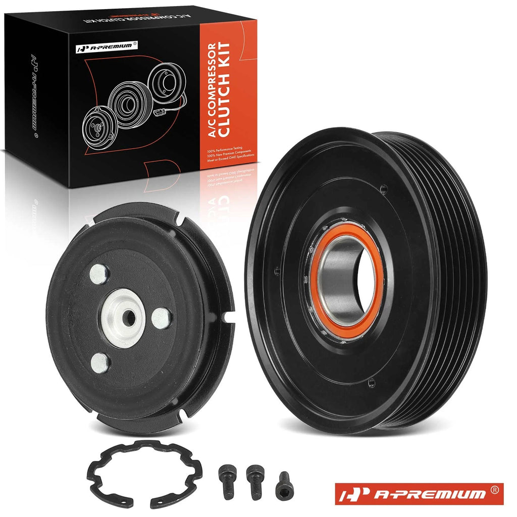 A/C Compressor Clutch Kit for Hyundai Elantra Kia Forte (2011–2016)