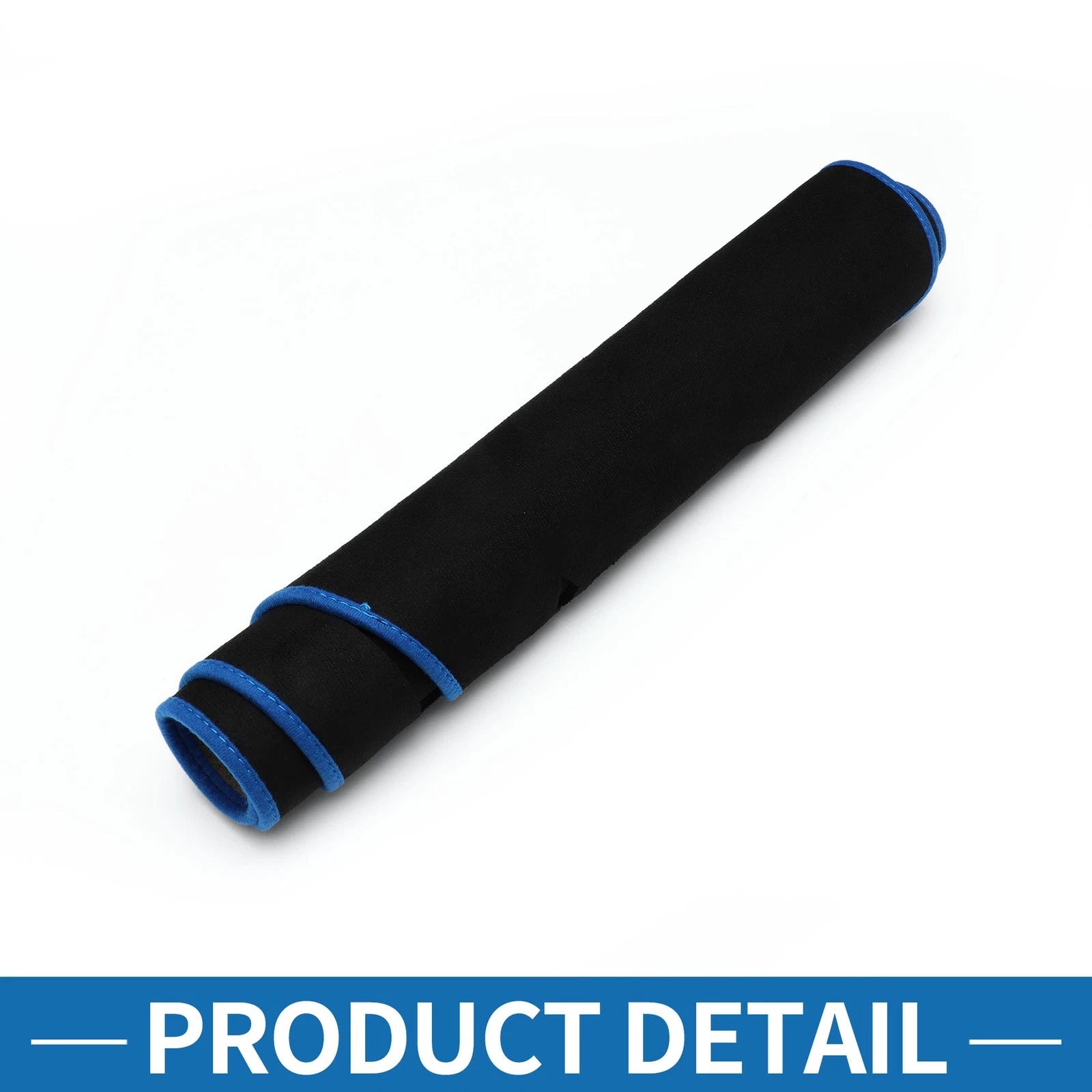 Dashboard Cover Mat for BMW X5 (2023–2024) Sun Protector Pad Black Blue
