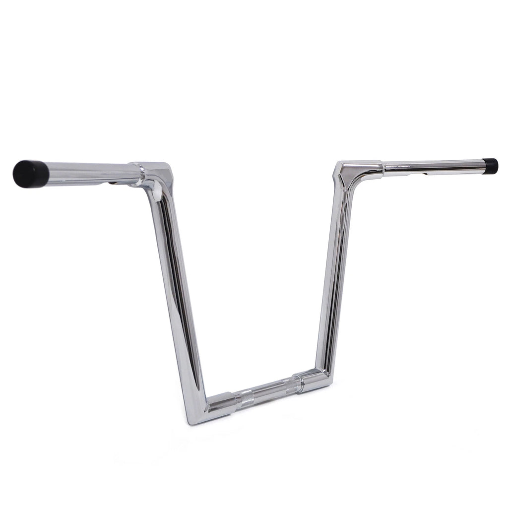 Chrome 14" Rise Ape Hanger Handlebars for Harley Softail (2018–2023) & Road King (1995–2023)
