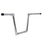 Chrome 14" Rise Ape Hanger Handlebars for Harley Softail (2018–2023) & Road King (1995–2023)