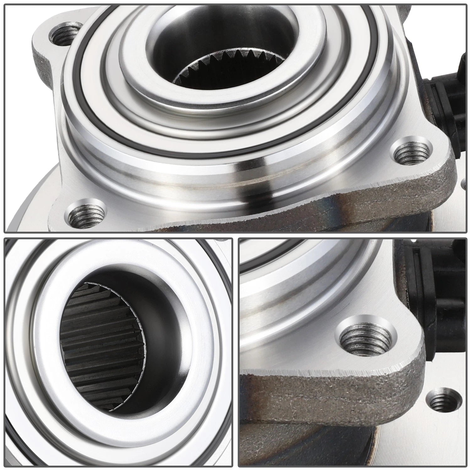 Rear Wheel Bearing & Hub Assembly w/ABS for Chevrolet Captiva Equinox Torrent Vue XL-7 (2007–2015)