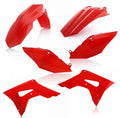 Acerbis Plastic Kit Red for Honda CRF450R & CRF250R (2017–2021)