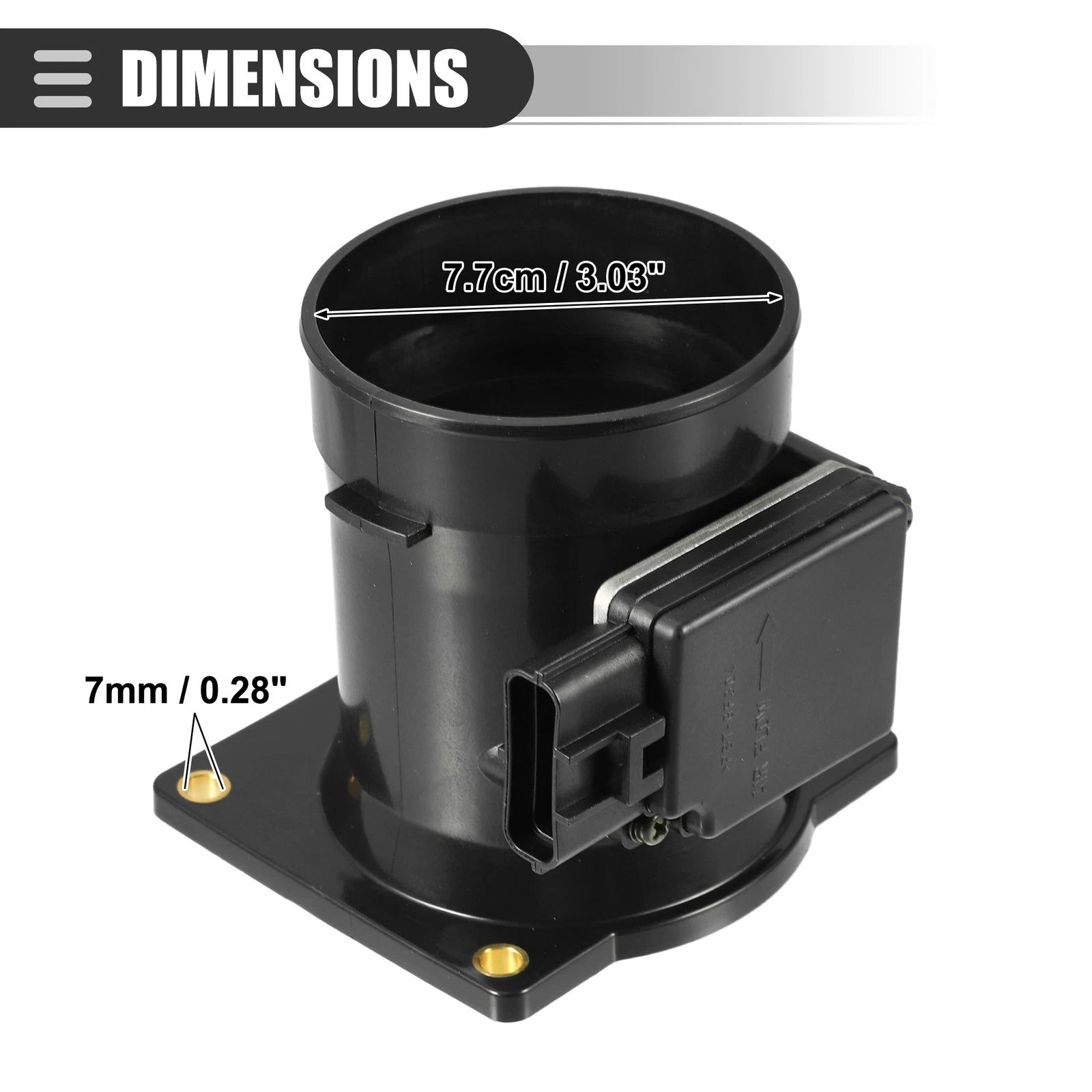 Air Flow Sensor Meter for Ford F-150 (1997–2003) No.F6DF12B579EA
