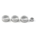 Silver AC Climate Control Knob Ring Cover for Honda Civic CR-V (2023-2024)