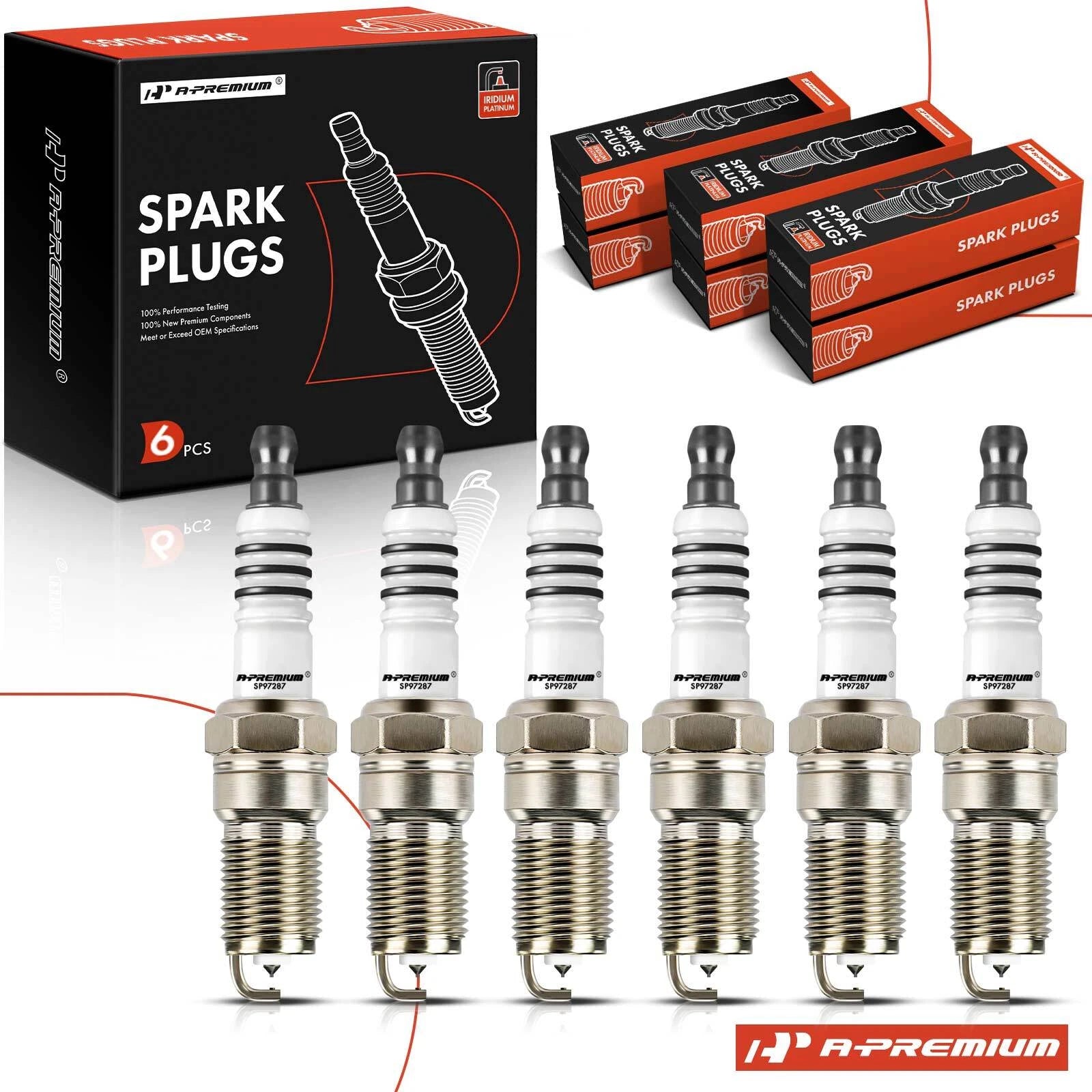Iridium & Platinum Spark Plugs for Ford F-150 Explorer Escape (1997–2001)