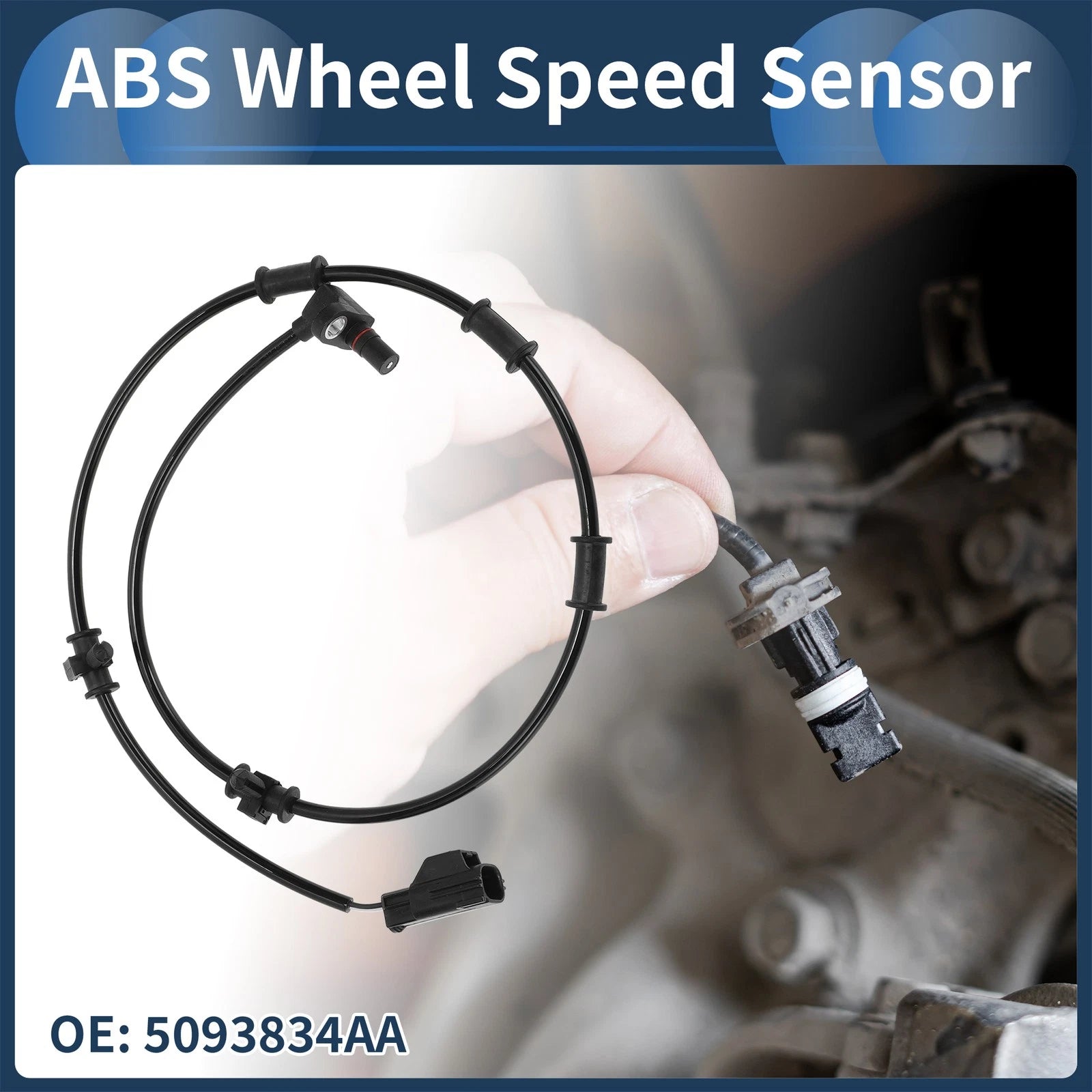 ABS Wheel Speed Sensor No. 5093834AA for Dodge Ram 2500 