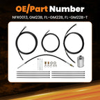 Complete Nylon Fuel Line Replacement Kit for GMC C1500/2500/3500 (1988)