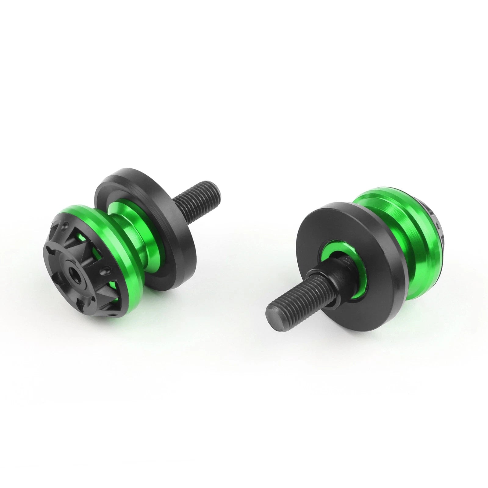 CNC 10mm Swingarm Sliders Spools for Kawasaki Ninja 250R 650R (2008–2018)