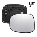 Left White Mirror Glass w/ Back Non-heated for Honda Model with Lamp