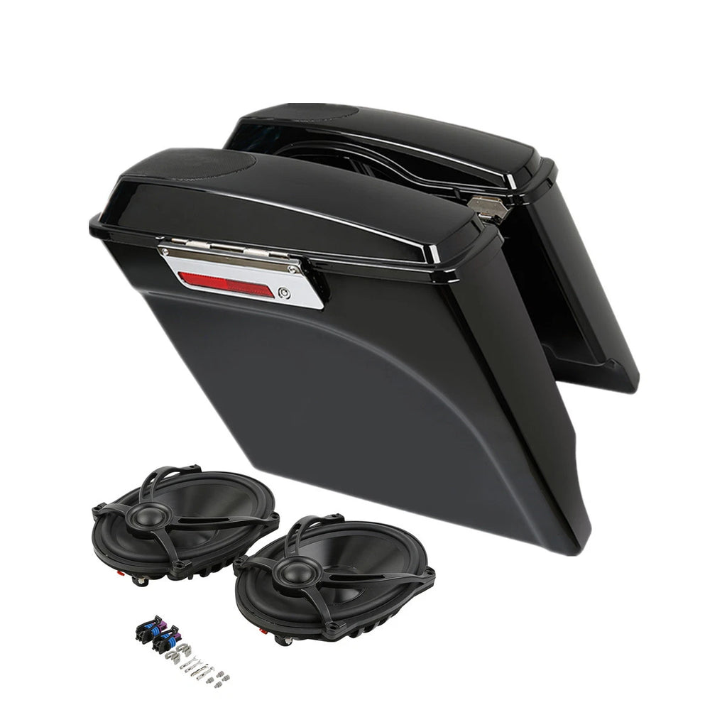 5" Stretched Saddlebag & 5x7" Speaker for Harley Electra Glide (1993–2013)