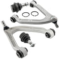 Upper Control Arms + Lower Ball Joints Suspension Kit For 2006-10 Hummer H3 H3T