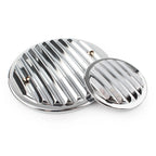 Finned Engine Cover Kit for Victory Cross Country Hammer Vegas (Chrome)