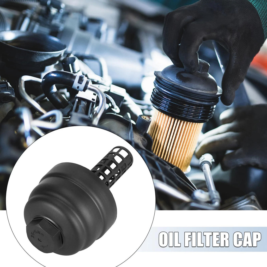 Oil Filter Cap Assembly for Audi A4 A5 A6 Q5 Q7 S4 (2008–2018) 06E115433C
