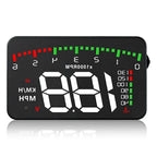 3.5" HUD Head Up Display OBD II Speedometer for A900
