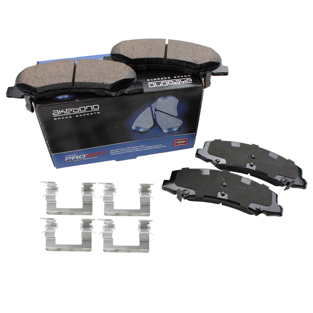 Front ProAct Disc Brake Pads for Buick Lucerne, Cadillac DTS, Chevy Impala (2006–2011)
