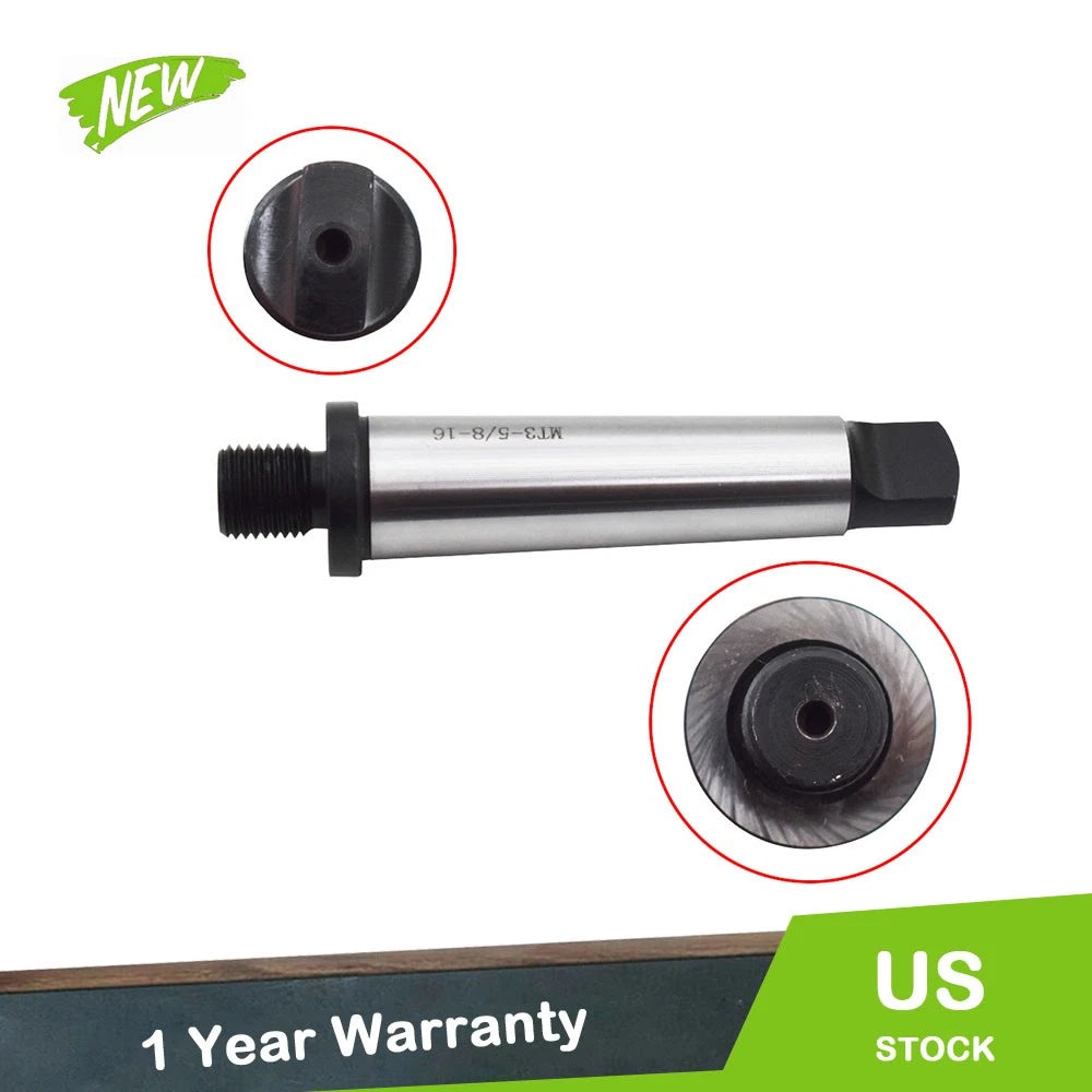 MT3 Adapter for 5/8"-16 Drill Chuck (3MT)