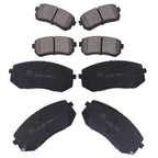 Set of 8 Ceramic Brake Pads for Hyundai Tucson, Kia Sportage, Cadenza