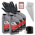 Oil Change Kit 10W40 5Qt for Kawasaki VN700 VN750 Vulcan (1985–2006)