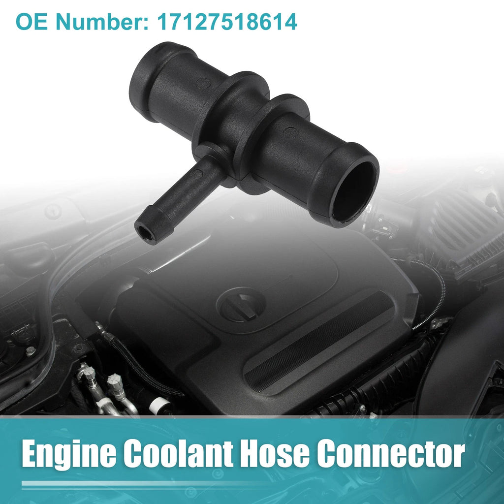 Engine Coolant Hose Connector for BMW Mini Cooper R52 R53 (2002–2008) No. 17127518614