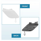 Tow Hook Cover for Mercedes-Benz E400 (2014–2016) - White
