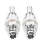 6AN Male Flare Bulkhead to 5/16" Hose Barb Fuel Tank Fittings