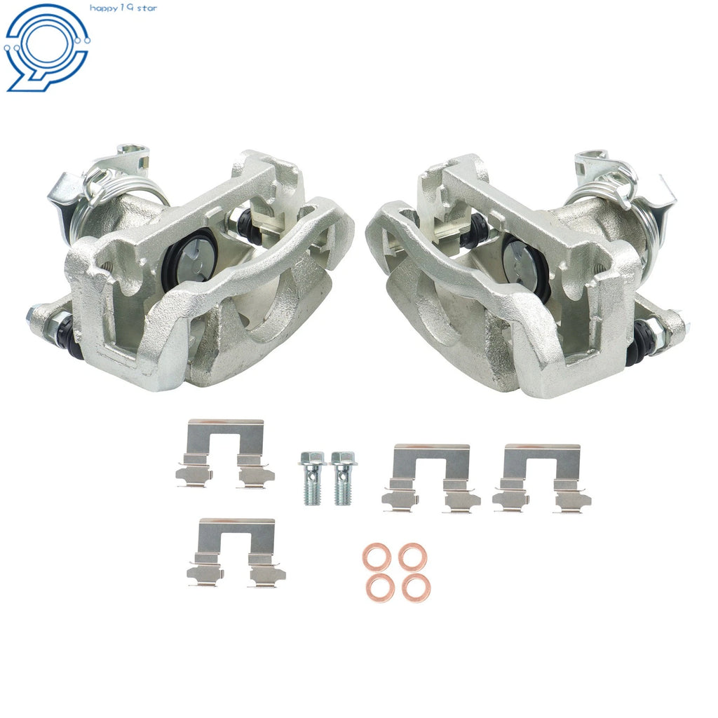 2X Brake Caliper with Bracket for Buick Chevy Uplander Pontiac Saturn 