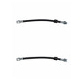 Set of 2 Rear Brake Hydraulic Hoses for Ford 323 Escort MX-3 Protege Tracer