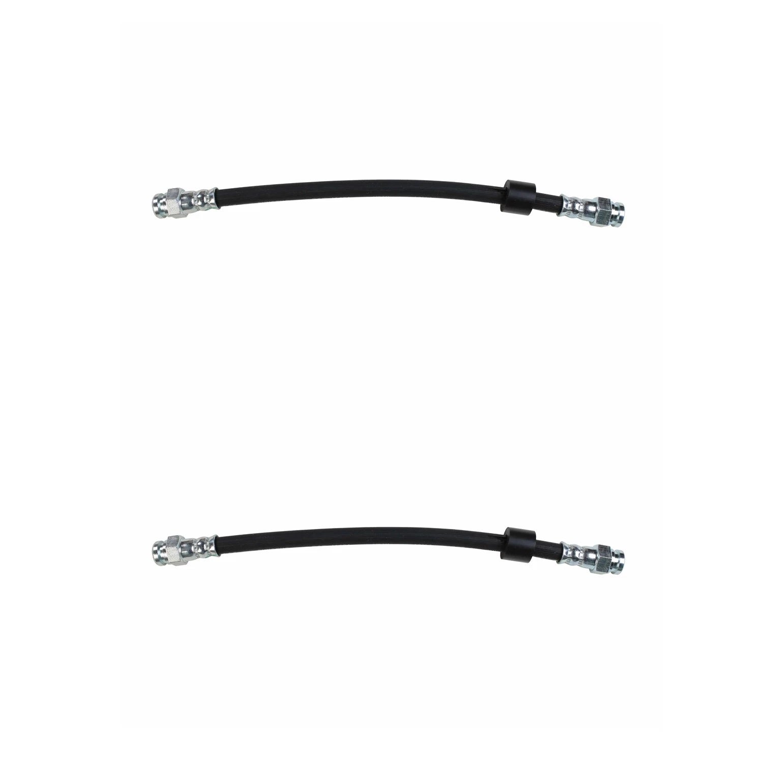 Set of 2 Rear Brake Hydraulic Hoses for Ford 323 Escort MX-3 Protege Tracer