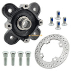 Front Wheel Hub Brake Rotor w/Studs Kit for Polaris Ranger 900 Crew XP (2013–2019)