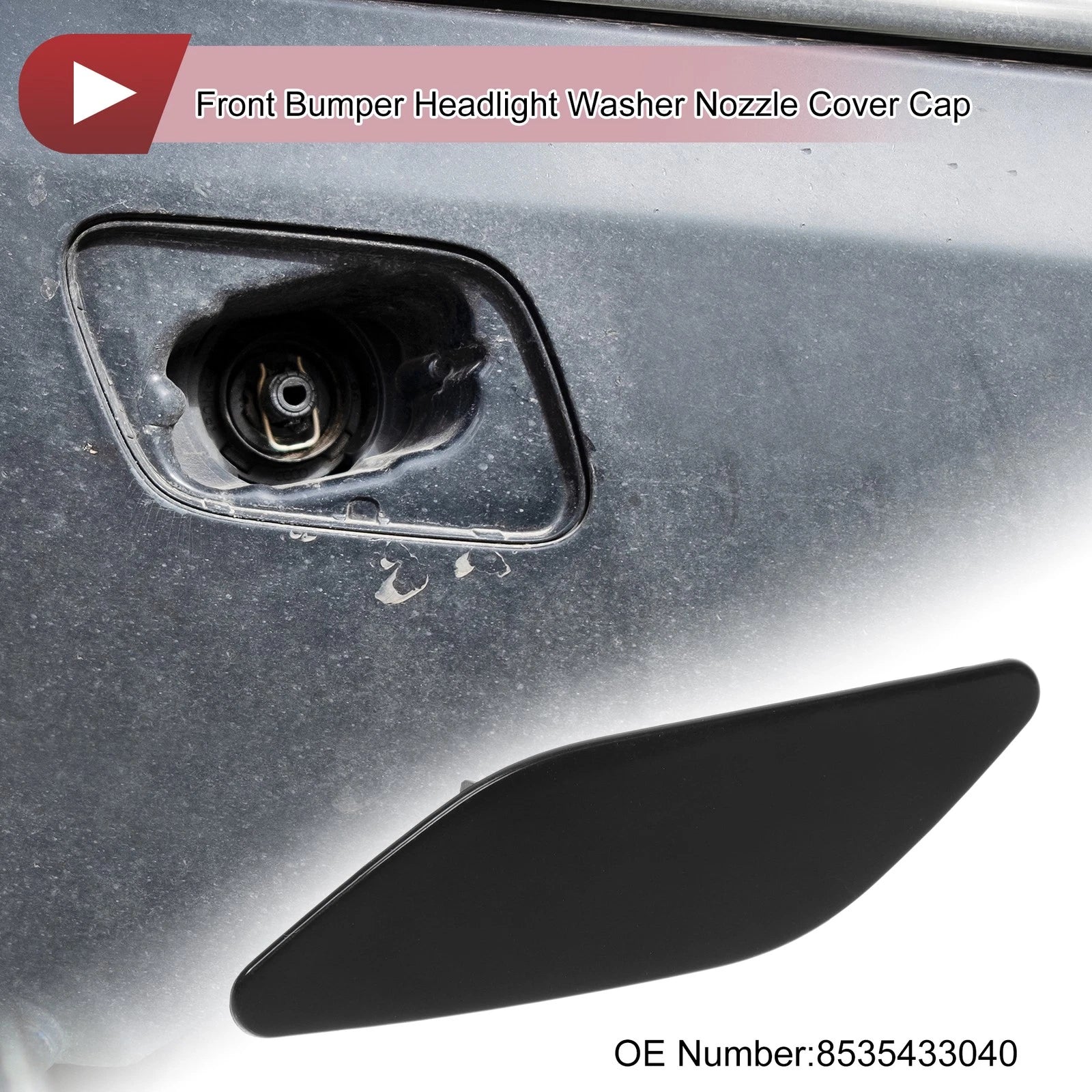 Front Left Washer Nozzle Cover Cap for Lexus ES300h (2019–2022)
