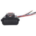 MAF Mass Air Flow Sensor Plug Connector for Chevrolet Buick (0280218433, MAS0504)