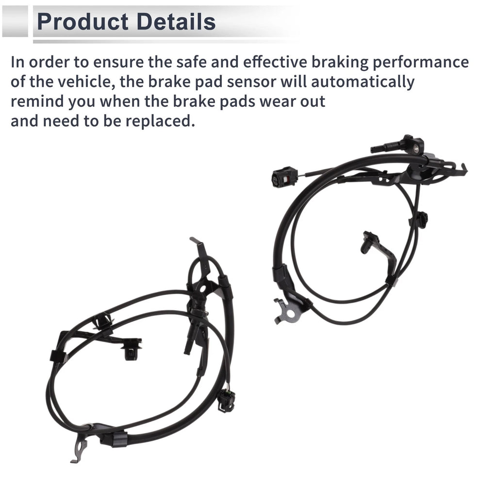 Front Wheel Brake Pad Wear Sensor No. 8954306081 for Toyota Camry (2018–2022)
