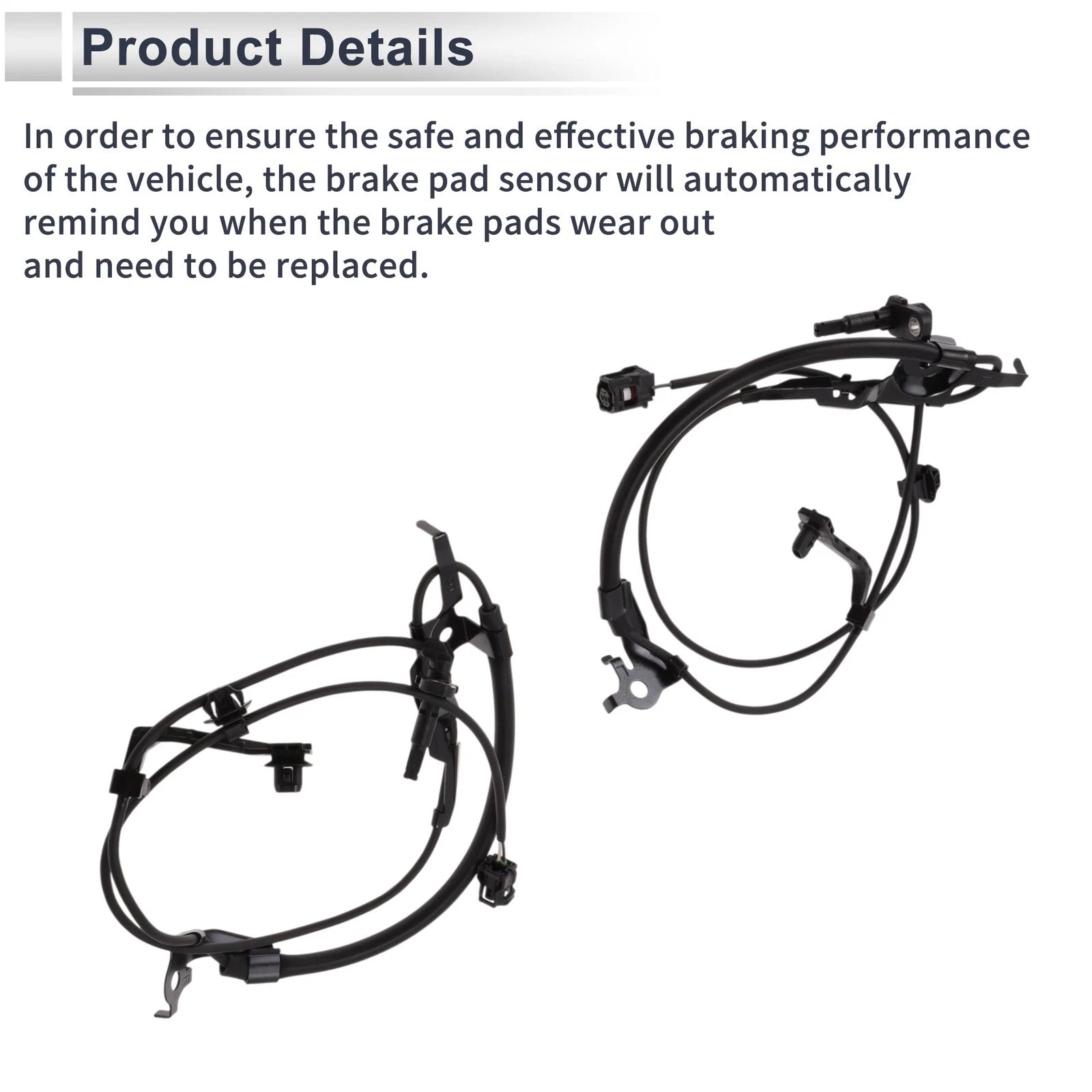 Front Wheel Brake Pad Wear Sensor No. 8954306081 for Toyota Camry (2018–2022)