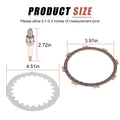 Heavy Duty Clutch Kit w/Gasket for Yamaha TTR125 (2000–2023)