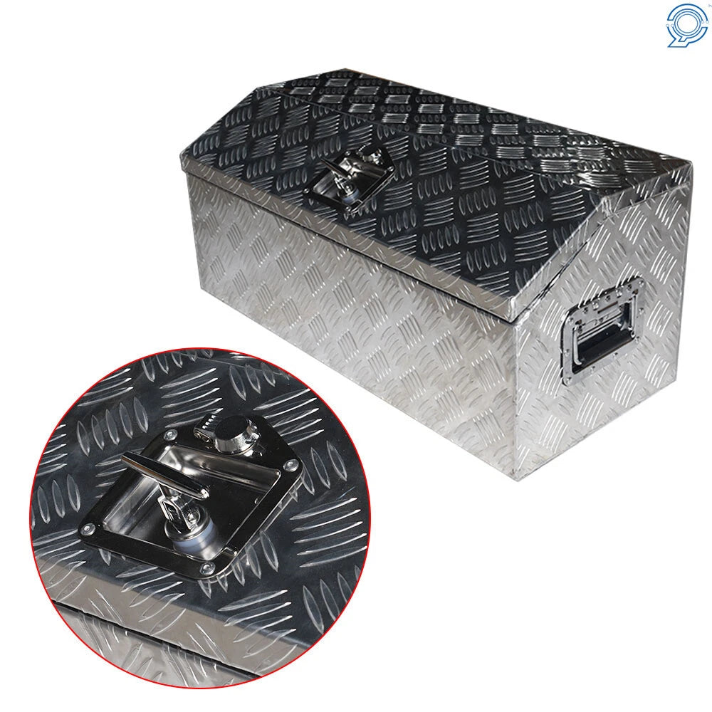 Aluminum Tool Box for Camper Garage RV Trailer Underbody Storage (30"x13"x13")