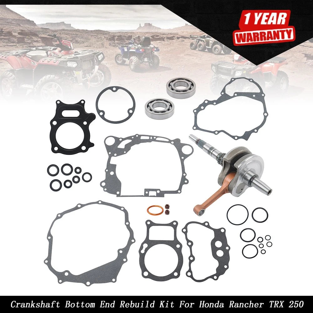 Crankshaft Rebuild Kit for Honda Rancher/TRX/Recon 250 (2002–2014)